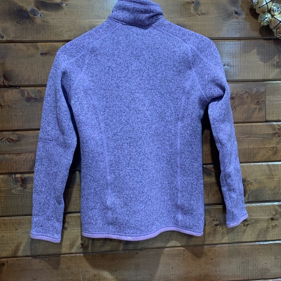 Patagonia Pink Purple Half Zip Better Sweater - Picture 4 of 5